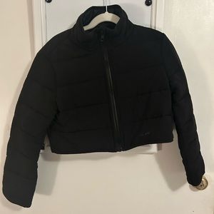 Cropped girls puffer jacket size 10